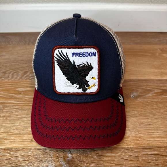 NWOT Goorin Bros The Freedom Eagle Unisex Trucker Hat, OS - Picture 1 of 11